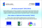 Pkaż album Projekty unijne 2012'